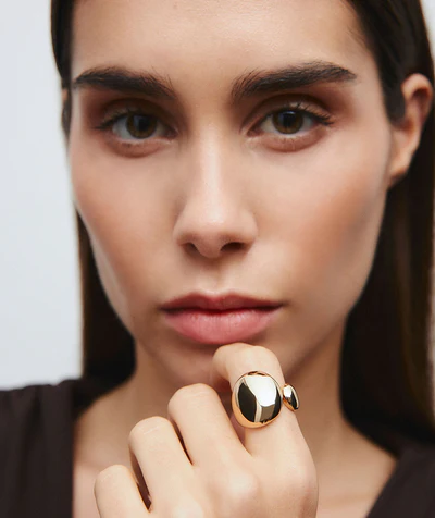 Anillo Ancho Drop Vidal & Vidal